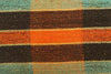 12x24 Vintage Hand Woven Kilim Pillow Lumbar Bohemian pillow case, Modern home decor  orange green brown  striped 973 - kilimpillowstore
 - 3
