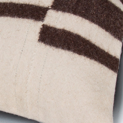 Striped Beige Kilim Pillow Cover 20x20 9363
