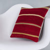 Striped Multiple Color Kilim Pillow Cover 16x16 7381
