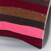 Striped Multiple Color Kilim Pillow Cover 16x16 7725