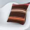 Striped Multiple Color Kilim Pillow Cover 16x16 8158