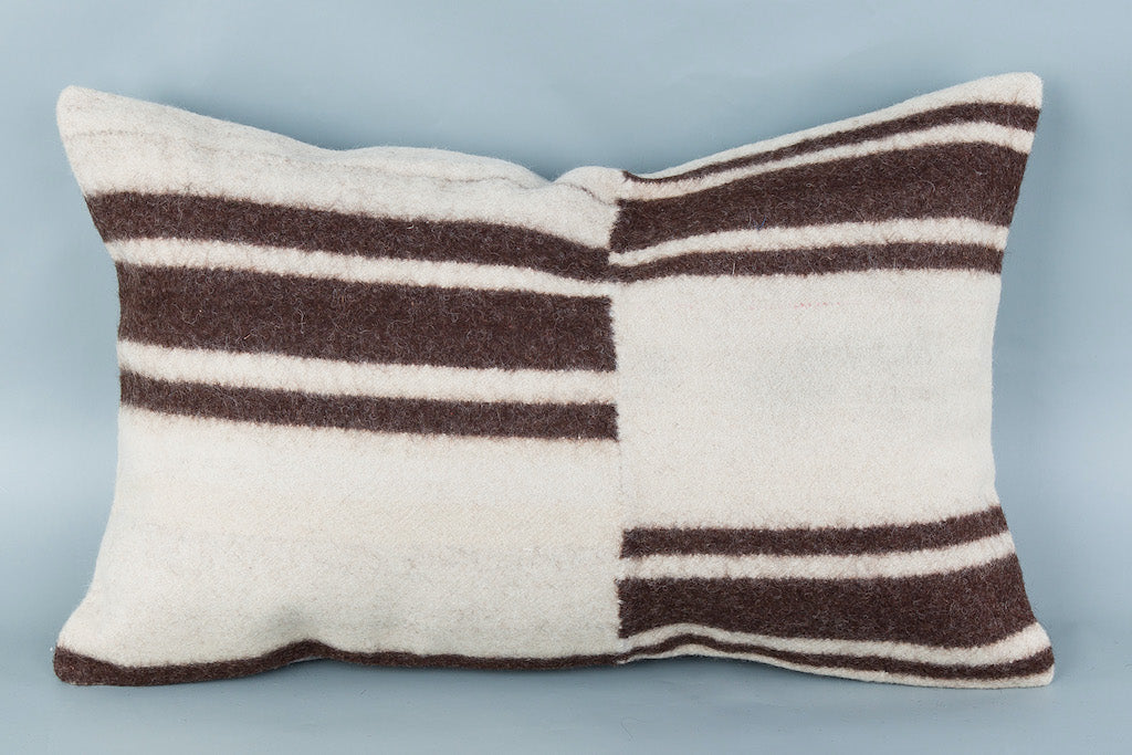 Striped Multiple Color Kilim Pillow Cover 16x24 8591