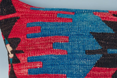 Tribal Multiple Color Kilim Pillow Cover 16x24 8652