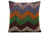CLEARANCE 16x16 Vintage Hand Woven Kilim Pillow 506,white,orange,purple,green,blue,black,claret red,chevron - kilimpillowstore
 - 1