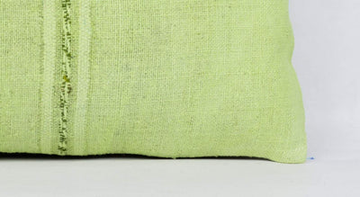 Plain Green Kilim Pillow Cover 12x24 4123 - kilimpillowstore
 - 3
