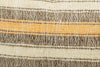 12x24 Vintage Hand Woven Kilim Pillow Lumbar Bohemian pillow case, Modern home decor  orange white brown  striped 963 - kilimpillowstore
 - 3