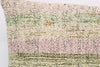 16x16  Hand Woven wool multi colour splashy pink green striped  Kilim Pillow  cushion 1160_A - kilimpillowstore
 - 3