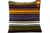 16x16 Vintage Hand Woven Turkish Kilim Pillow  - Old  Kilim Cushion 318,navy blue,green,black,amber,claret red,white , tassel,striped - kilimpillowstore
 - 1