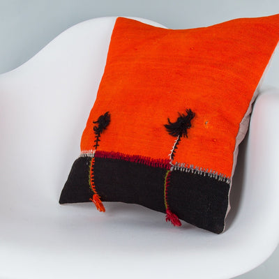 Bohemian Multiple Color Kilim Pillow Cover 16x16 7711