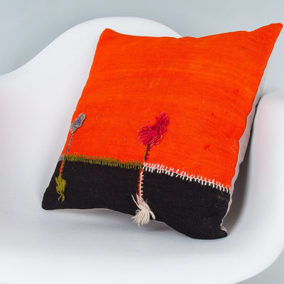 Bohemian Multiple Color Kilim Pillow Cover 16x16 7734