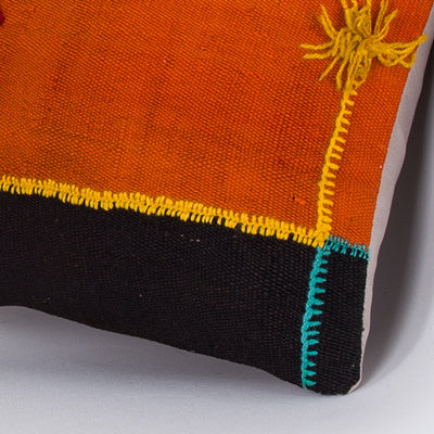 Bohemian Multiple Color Kilim Pillow Cover 16x16 7934