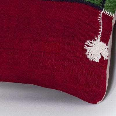 Bohemian Multiple Color Kilim Pillow Cover 16x16 7954