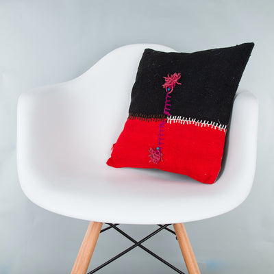 Bohemian Multiple Color Kilim Pillow Cover 16x16 8053