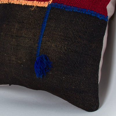 Bohemian Multiple Color Kilim Pillow Cover 16x16 8163