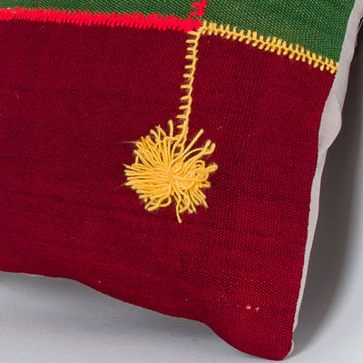 Bohemian Multiple Color Kilim Pillow Cover 16x16 8166