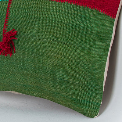 Bohemian Multiple Color Kilim Pillow Cover 16x16 8299