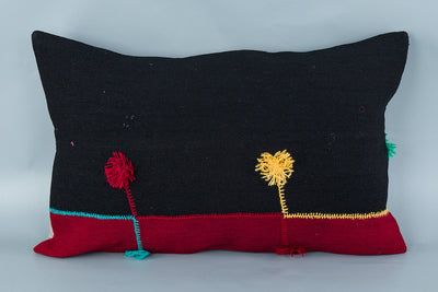 Bohemian Multiple Color Kilim Pillow Cover 16x24 8519