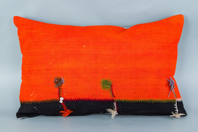 Bohemian Multiple Color Kilim Pillow Cover 16x24 8595