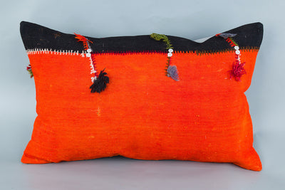 Bohemian Multiple Color Kilim Pillow Cover 16x24 8617