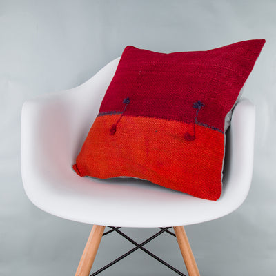 Bohemian Multiple Color Kilim Pillow Cover 20x20 9091