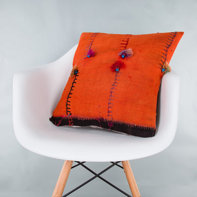 Bohemian Multiple Color Kilim Pillow Cover 20x20 9298