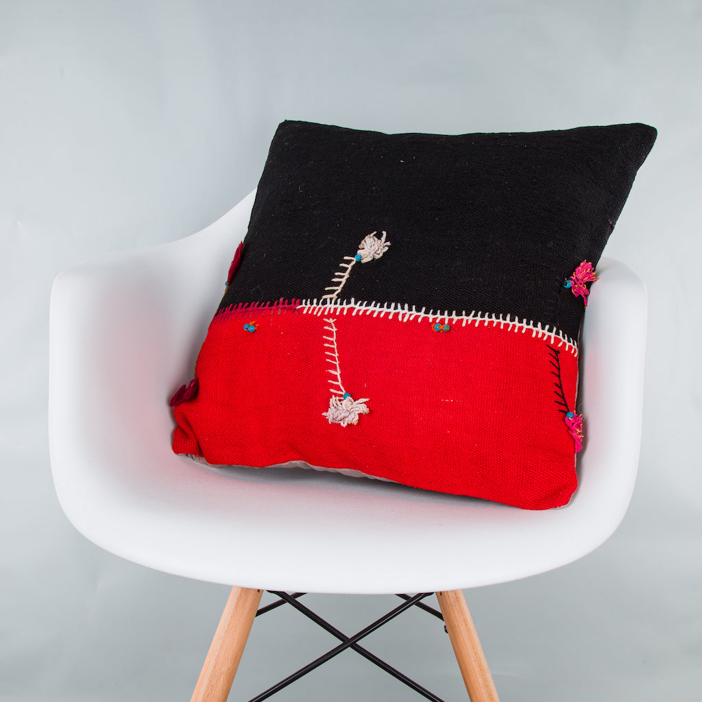 Bohemian Multiple Color Kilim Pillow Cover 20x20 9328