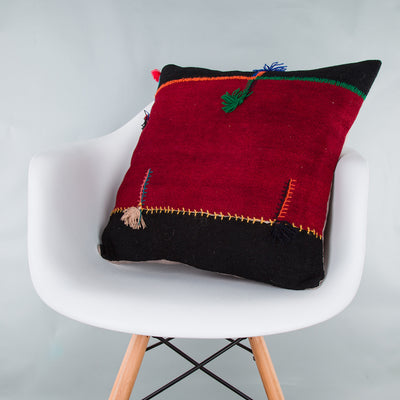 Bohemian Multiple Color Kilim Pillow Cover 20x20 9331