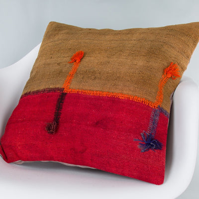 Bohemian Multiple Color Kilim Pillow Cover 20x20 9335