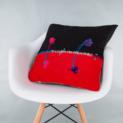 Bohemian Multiple Color Kilim Pillow Cover 20x20 9342