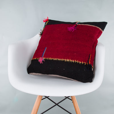 Bohemian Multiple Color Kilim Pillow Cover 20x20 9353