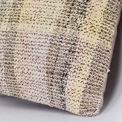 Contemporary Multiple Color Kilim Pillow Cover 16x16 7266