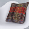 Contemporary Multiple Color Kilim Pillow Cover 16x16 7279