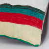 Contemporary Multiple Color Kilim Pillow Cover 16x16 7314
