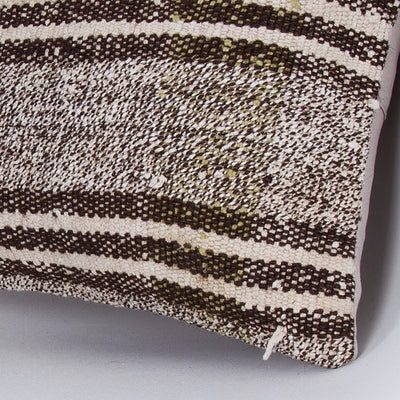 Contemporary Multiple Color Kilim Pillow Cover 16x16 7353