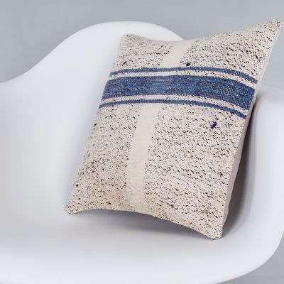 Contemporary Multiple Color Kilim Pillow Cover 16x16 7378