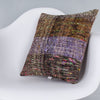 Contemporary Multiple Color Kilim Pillow Cover 16x16 7386