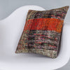 Contemporary Multiple Color Kilim Pillow Cover 16x16 7394