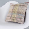 Contemporary Multiple Color Kilim Pillow Cover 16x16 7431