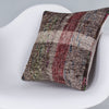 Contemporary Multiple Color Kilim Pillow Cover 16x16 7449