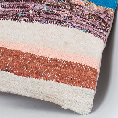 Contemporary Multiple Color Kilim Pillow Cover 16x16 7467