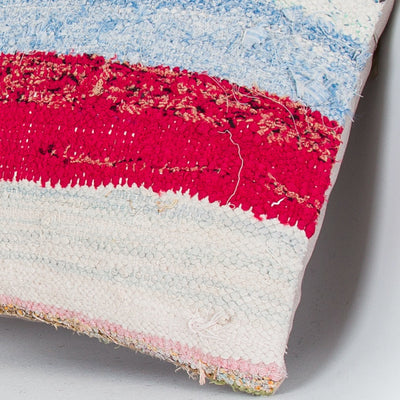 Contemporary Multiple Color Kilim Pillow Cover 16x16 7471