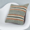 Contemporary Multiple Color Kilim Pillow Cover 16x16 7483