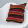 Contemporary Multiple Color Kilim Pillow Cover 16x16 7505