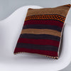 Contemporary Multiple Color Kilim Pillow Cover 16x16 7521