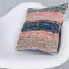 Contemporary Multiple Color Kilim Pillow Cover 16x16 7614