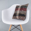 Contemporary Multiple Color Kilim Pillow Cover 16x16 7627