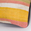 Contemporary Multiple Color Kilim Pillow Cover 16x16 7861