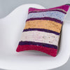 Contemporary Multiple Color Kilim Pillow Cover 16x16 7866