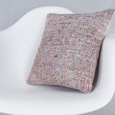 Contemporary Multiple Color Kilim Pillow Cover 16x16 7869