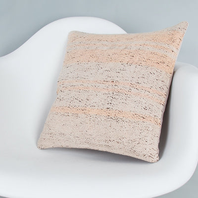 Contemporary Multiple Color Kilim Pillow Cover 16x16 7999